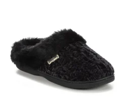 Slippers|Slippers>Dearfoams Cable Knit Chenille Slippers