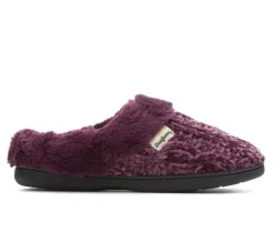 Slippers|Slippers>Dearfoams Cable Knit Chenille Slippers