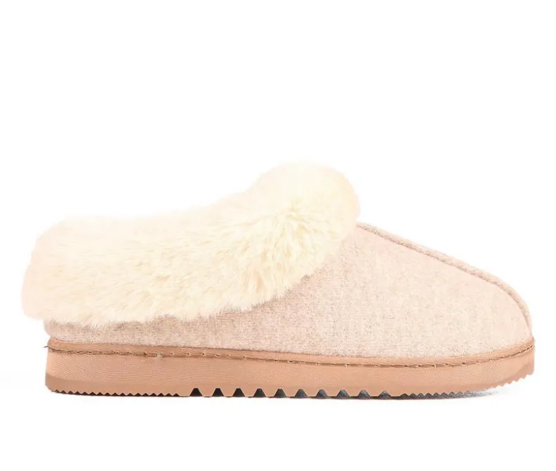 Slippers|Slippers>Dearfoams Chloe Soft Knit Clog Slippers