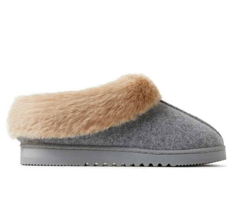 Slippers|Slippers>Dearfoams Chloe Soft Knit Clog Slippers