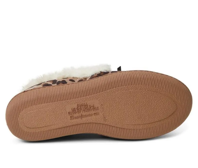 Slippers|Slippers>Dearfoams Kristen Holiday Tie Moccasin Slippers