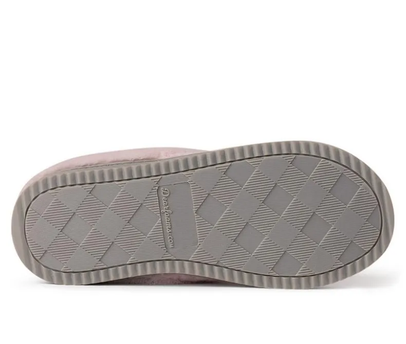 Slippers|Slippers>Dearfoams Libby Quilted Terry Clog Slippers