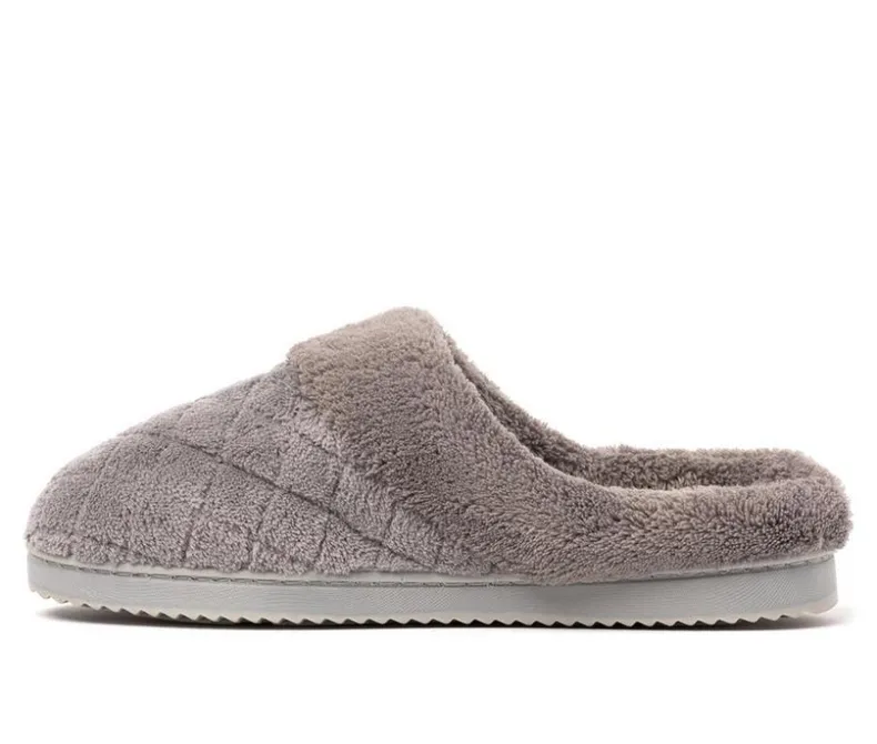 Slippers|Slippers>Dearfoams Libby Quilted Terry Clog Slippers