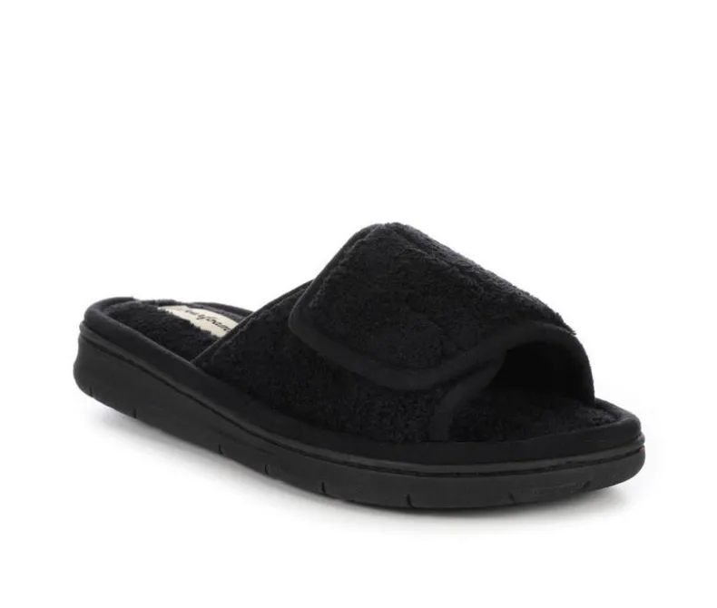 Slippers|Slippers>Dearfoams Mickey Terry Adjucstable Slide