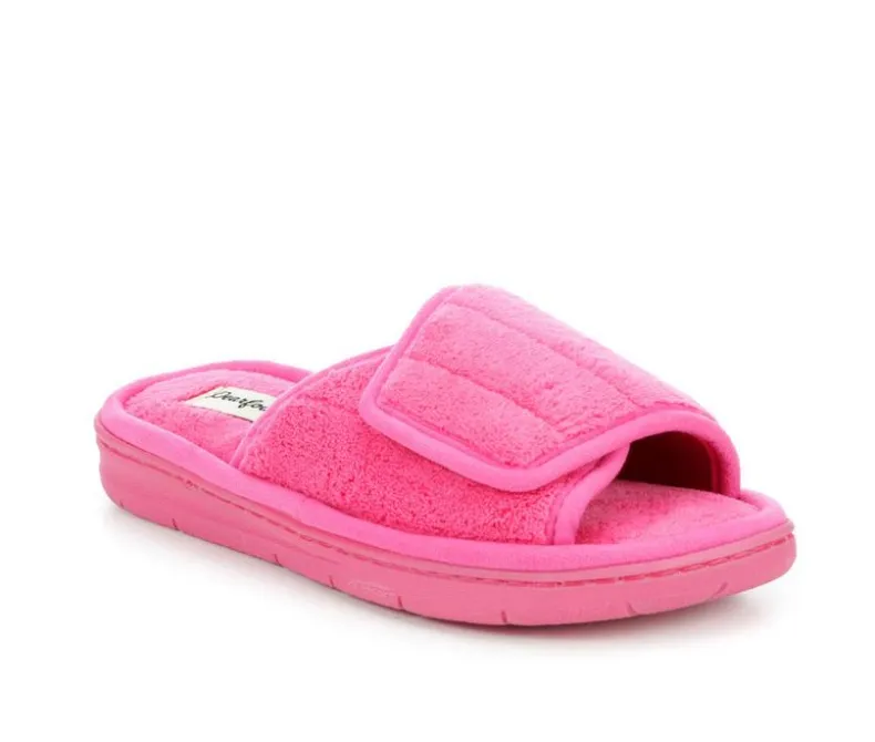 Slippers|Slippers>Dearfoams Mickey Terry Adjucstable Slide