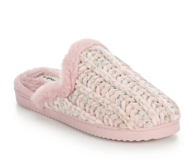 Slippers|Slippers>Dearfoams Paris Chenille Scuff