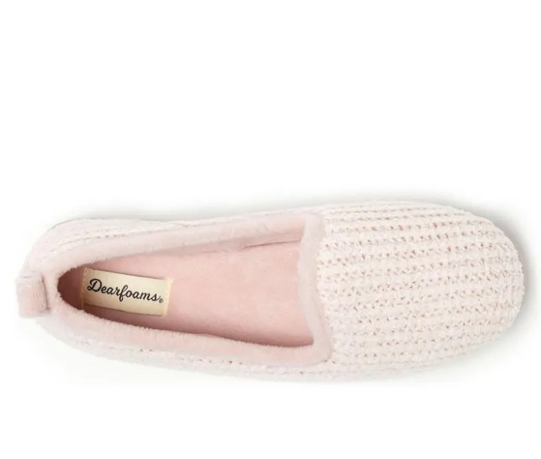 Slippers|Slippers>Dearfoams Rachel Marled Closed Back Slippers