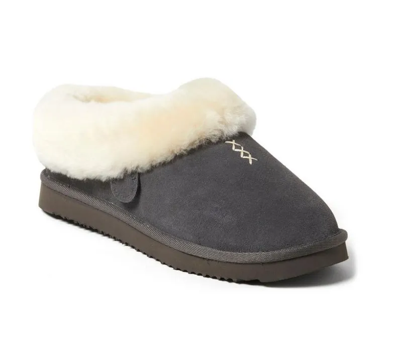 Slippers|Slippers>Fireside by Dearfoams Adelaide Shearling Slippers
