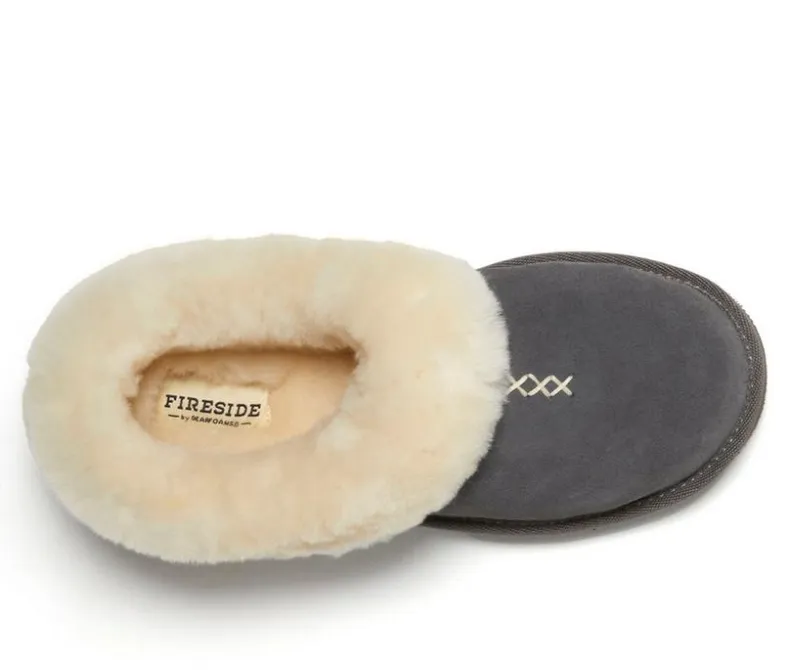 Slippers|Slippers>Fireside by Dearfoams Adelaide Shearling Slippers