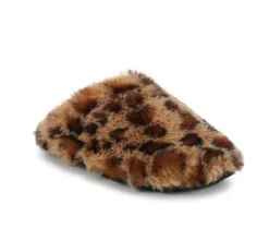 Slippers|Slippers>Jessica Simpson High Plush Scuff w/ Jersey Sock