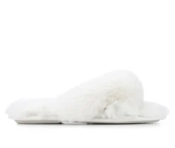 Slippers|Slippers>Jessica Simpson High Plush Knot Slide