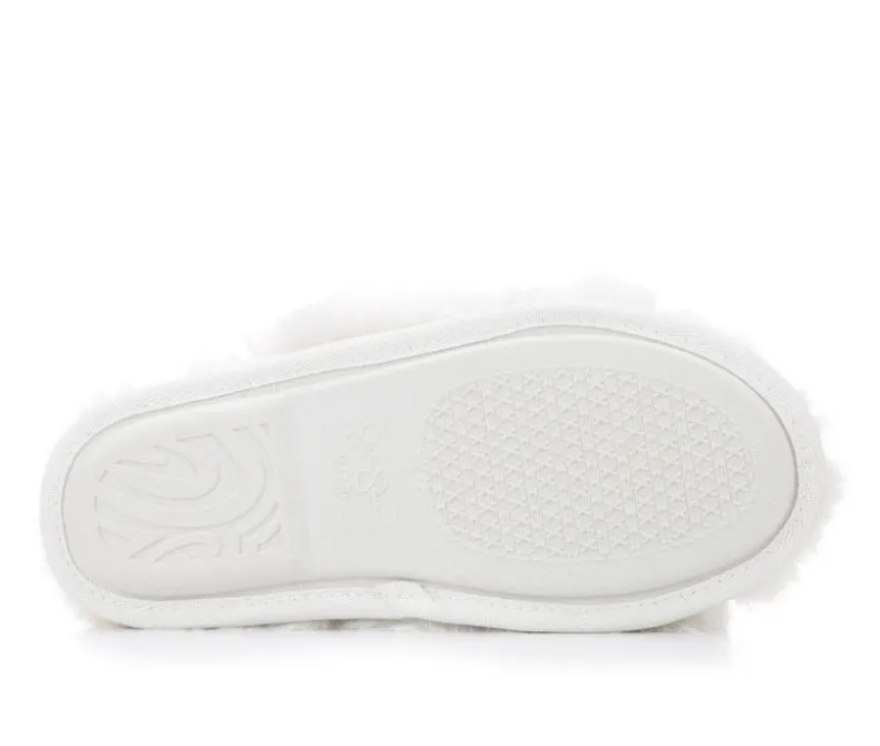 Slippers|Slippers>Jessica Simpson High Plush Knot Slide