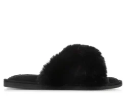 Slippers|Slippers>Jessica Simpson Women's Plush Cross Slide