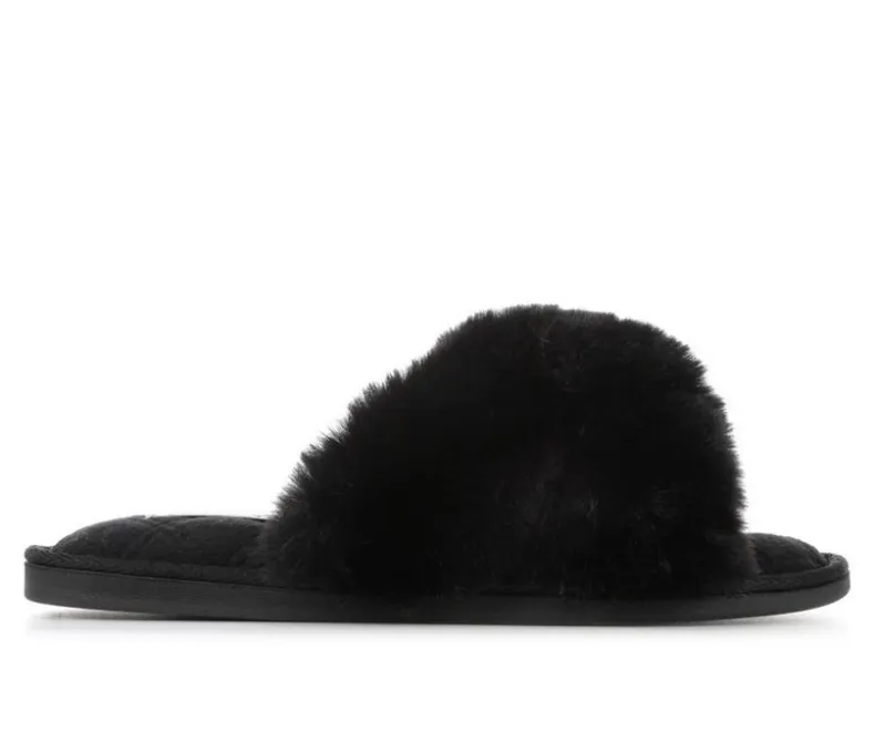 Slippers|Slippers>Jessica Simpson Women's Plush Cross Slide