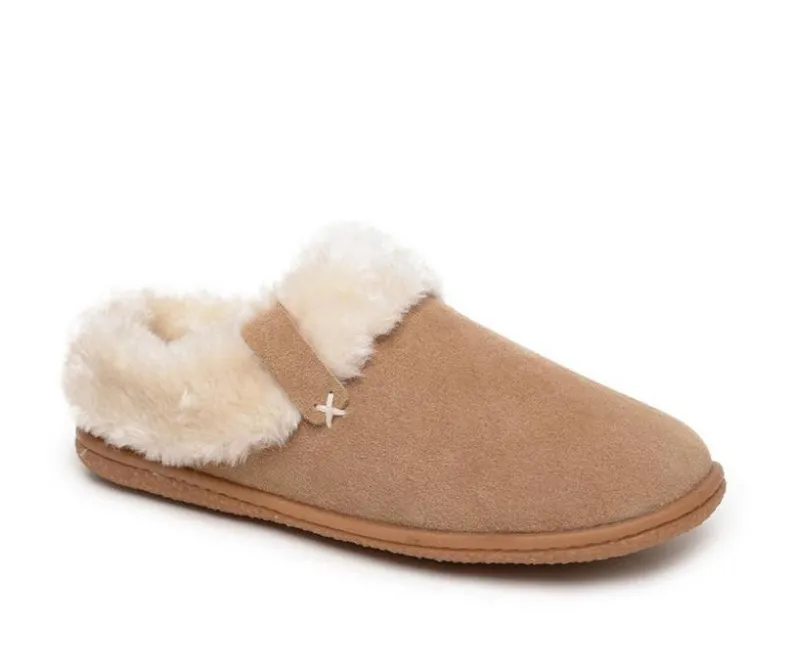 Slippers|Slippers>Minnetonka Camp Collar Scuff Slippers
