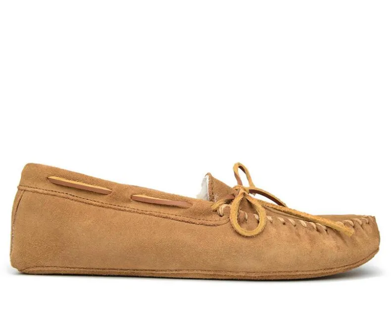 Slippers|Boat Shoes & Slip-Ons>Minnetonka Sheepskin Softsole Slipper Slippers