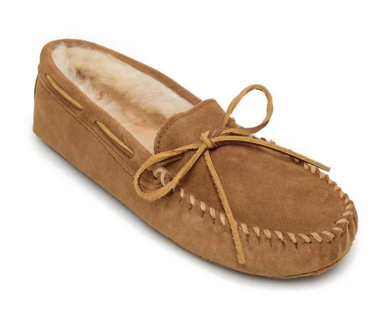 Slippers|Boat Shoes & Slip-Ons>Minnetonka Sheepskin Softsole Slipper Slippers