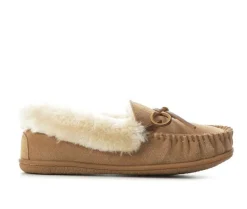 Slippers|Slippers>Minnetonka Women's Camp Collar Moccasins