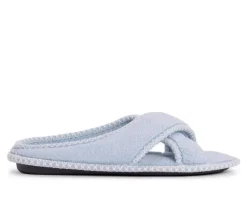 Slippers|Slippers>MUK LUKS Ada Micro Chenille Criss Cross Slippers