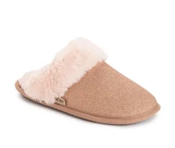 Slippers|Slippers>MUK LUKS Angled Sparkle Scruff Slippers