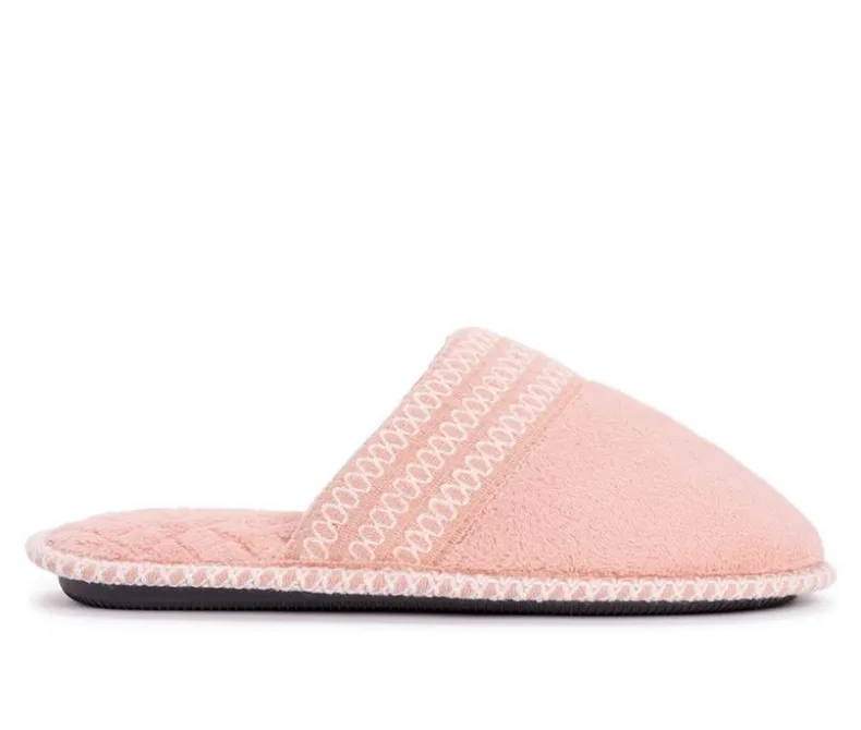 Slippers|Slippers>MUK LUKS Cathy Micro Chenille Closed Toe Slipper