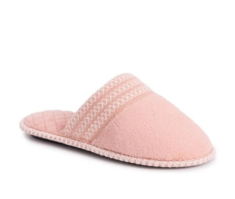 Slippers|Slippers>MUK LUKS Cathy Micro Chenille Closed Toe Slipper