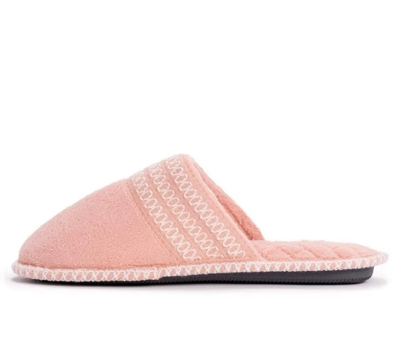 Slippers|Slippers>MUK LUKS Cathy Micro Chenille Closed Toe Slipper