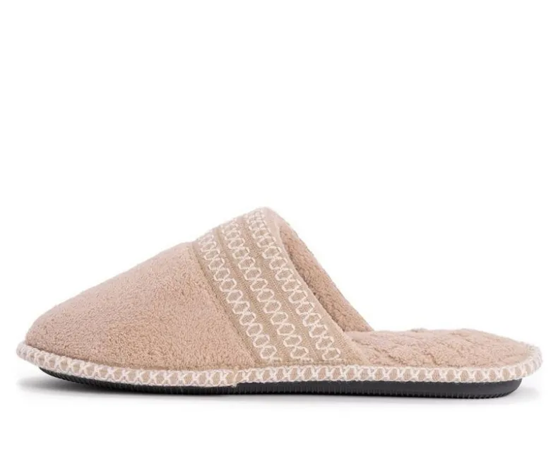 Slippers|Slippers>MUK LUKS Cathy Micro Chenille Closed Toe Slipper