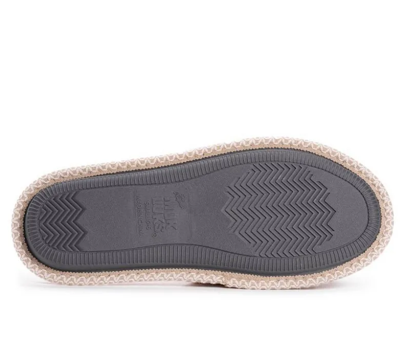 Slippers|Slippers>MUK LUKS Darlene Micro Chenille Thong Slippers