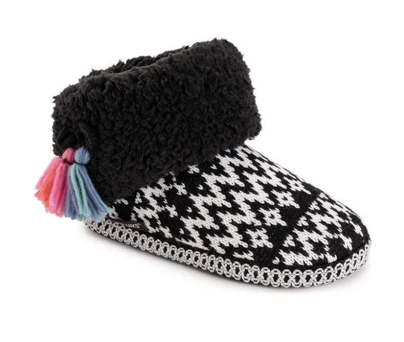 Slippers|Slippers>MUK LUKS Melinda Cuff Boot Slippers