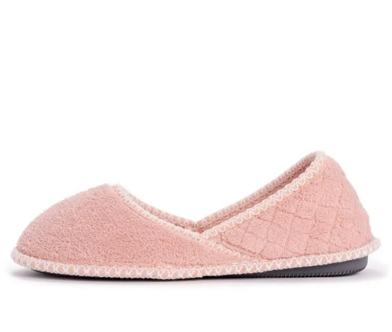 Slippers|Slippers>MUK LUKS Women's Beverly Micro Chenille Slip-on Slippers