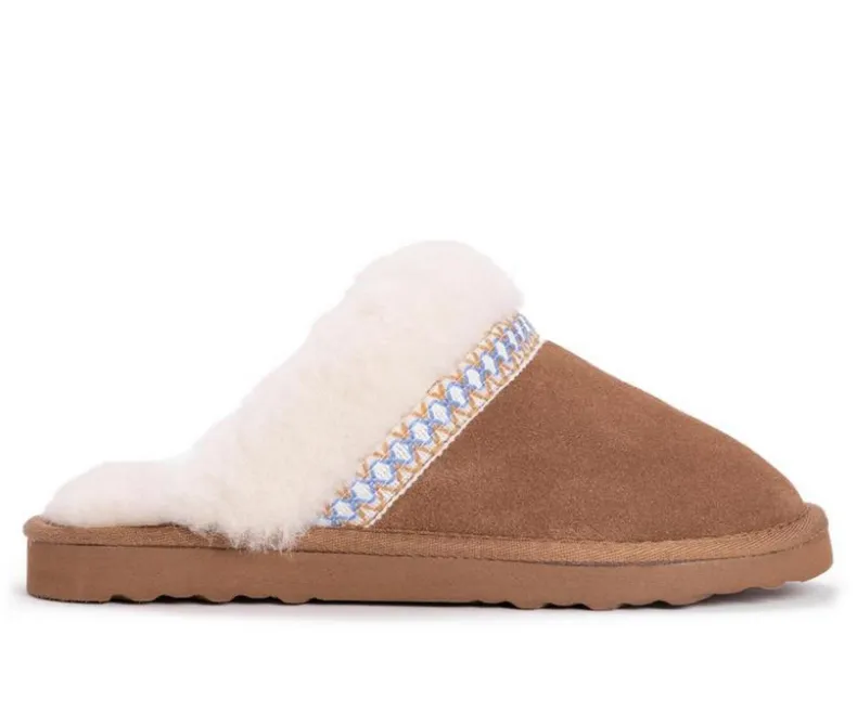 Slippers|Slippers>MUK LUKS Women's Dawn Suede Scuff Slippers
