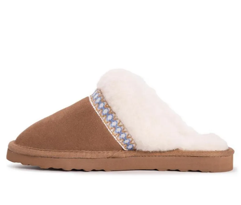Slippers|Slippers>MUK LUKS Women's Dawn Suede Scuff Slippers