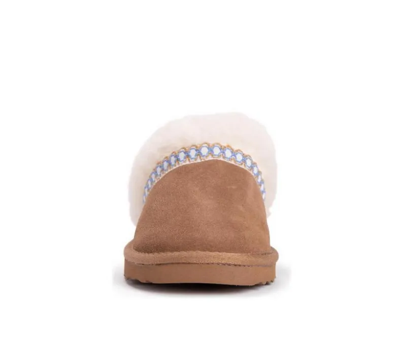 Slippers|Slippers>MUK LUKS Women's Dawn Suede Scuff Slippers