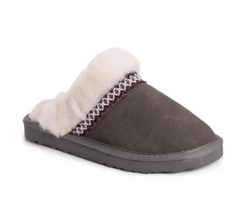 Slippers|Slippers>MUK LUKS Women's Dawn Suede Scuff Slippers