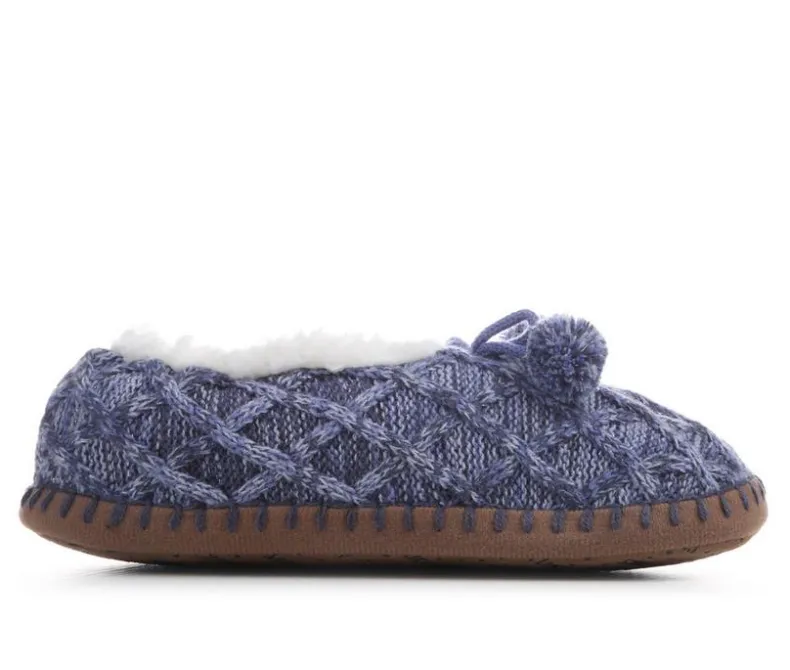 Slippers|Slippers>MUK LUKS Women's Knit Ballerina Slippers