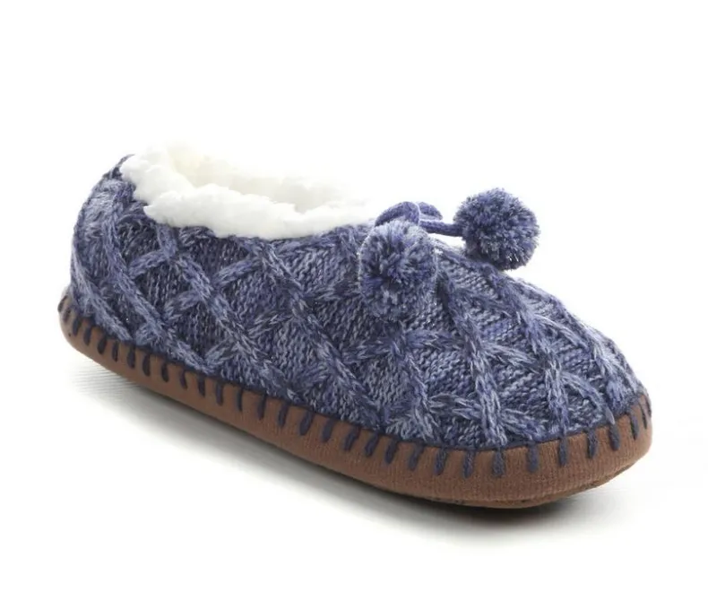 Slippers|Slippers>MUK LUKS Women's Knit Ballerina Slippers