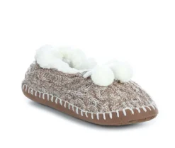 Slippers|Slippers>MUK LUKS Women's Knit Ballerina Slippers