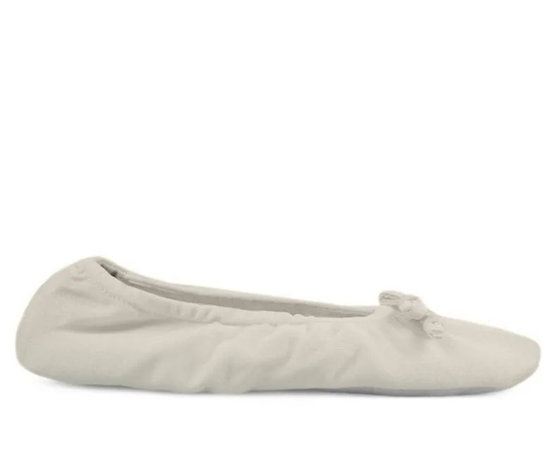 Slippers|Slippers>MUK LUKS Women's Stretch Satin Ballerina Slipper