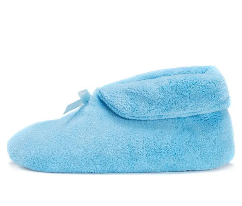 Slippers|Slippers>MUK LUKS Women's Terry Cuff Slipper Booties