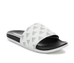 Sandals>Adidas Women's Adilette Comfort Logo Sport Slides