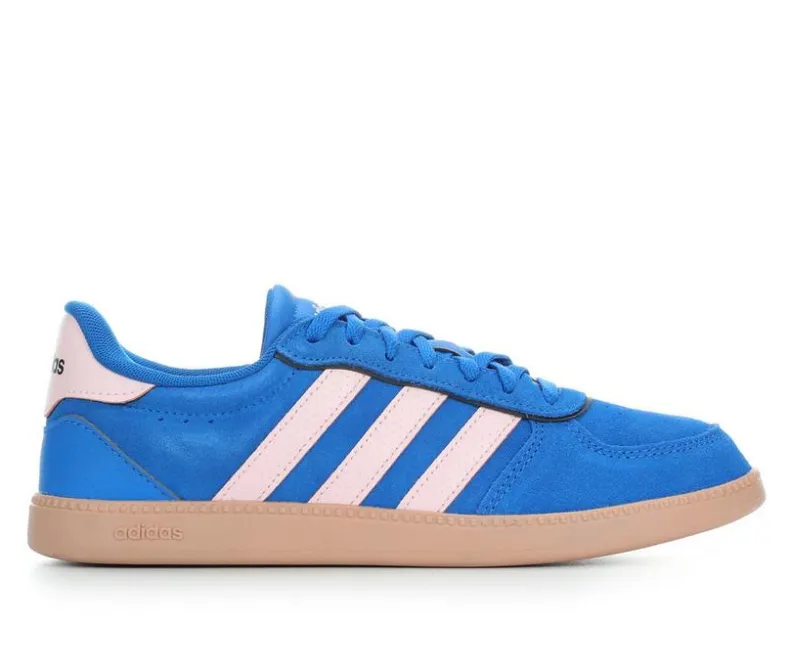 Fashion & Lifestyle|Athletics & Sneakers>Adidas Women's Breaknet Suede Sneakers