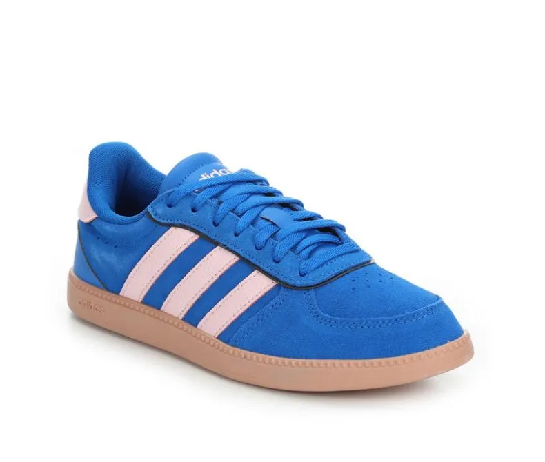 Fashion & Lifestyle|Athletics & Sneakers>Adidas Women's Breaknet Suede Sneakers