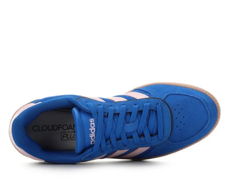 Fashion & Lifestyle|Athletics & Sneakers>Adidas Women's Breaknet Suede Sneakers
