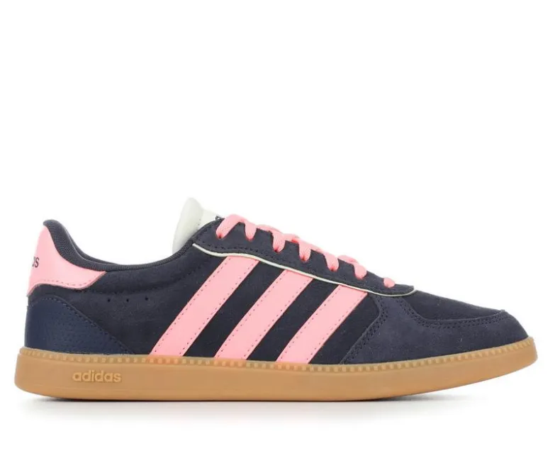 Fashion & Lifestyle|Athletics & Sneakers>Adidas Women's Breaknet Suede Sneakers