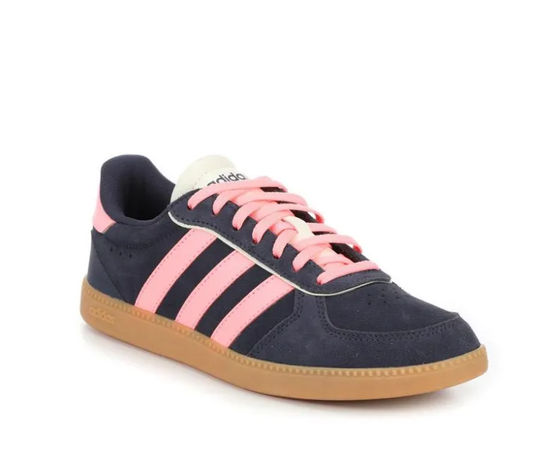 Fashion & Lifestyle|Athletics & Sneakers>Adidas Women's Breaknet Suede Sneakers