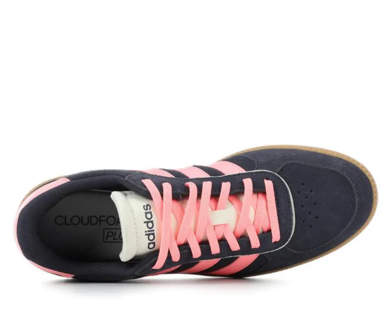 Fashion & Lifestyle|Athletics & Sneakers>Adidas Women's Breaknet Suede Sneakers