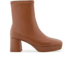 Dress>Aerosoles Women's Sussex Platform Heeled Booties