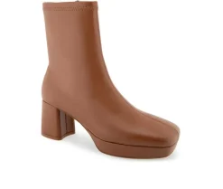 Dress>Aerosoles Women's Sussex Platform Heeled Booties