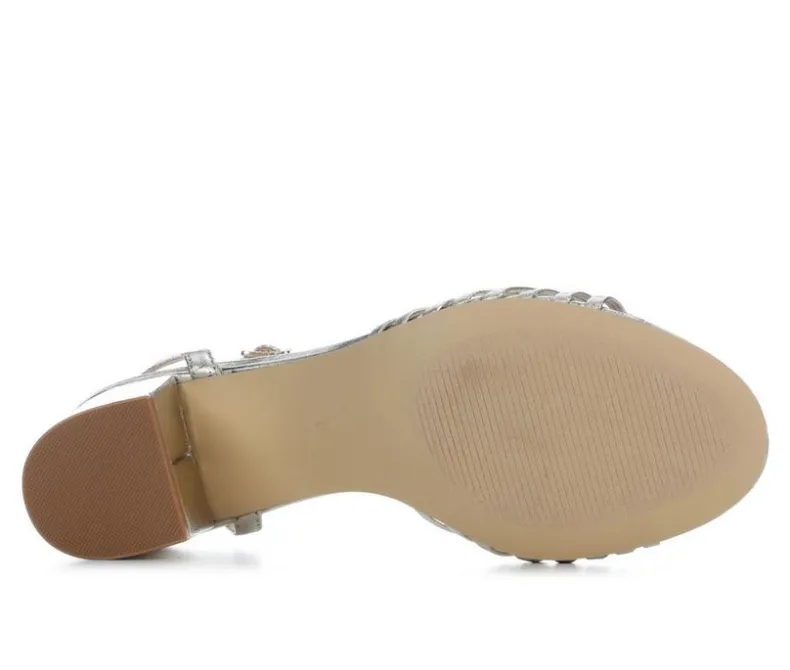 Pumps & Heels>American Glamour BadgleyM Women's Essence Special Occasion Heeled Sandals